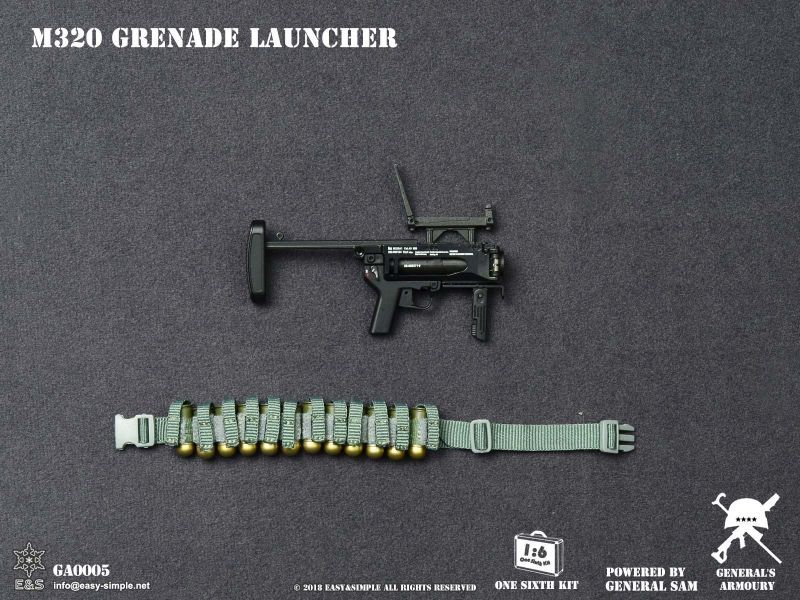 General's Armoury 1/6 M320 グレネードランチャー Grenade Launcher GA0005 *お取り寄せ -  1/6フィギュア通販専門店 - トレジャートイズ