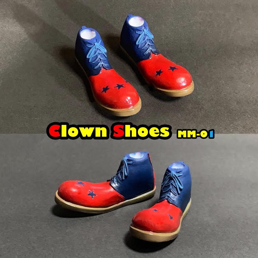 Clown shoes 1/6 アーサー ピエロ クラウン シューズ MM-01 * 予約 - 1