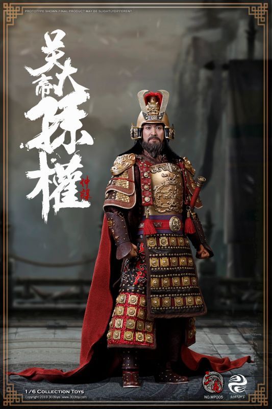 303TOYS 1/6 孫権 呉 三国志 アクションフィギュア ≪マスターピース