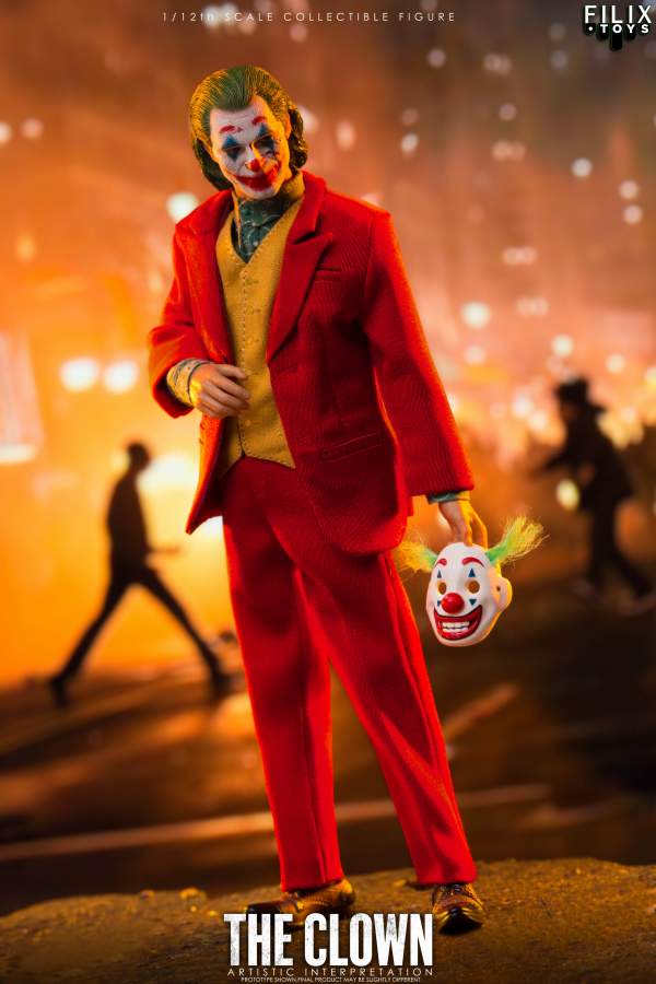 FILIX TOYS 1/12 THE CLOWN ヘッド4個 joker アクション 