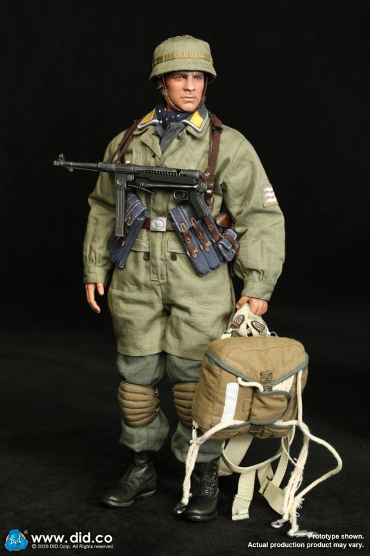 DID 1/6 WWII ドイツ空軍 降下猟兵 グリーンデビル - シュメーリング