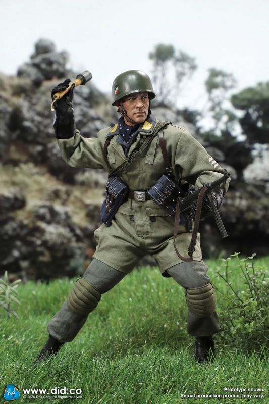 DID 1/6 WWII ドイツ空軍 降下猟兵 グリーンデビル - シュメーリング ...