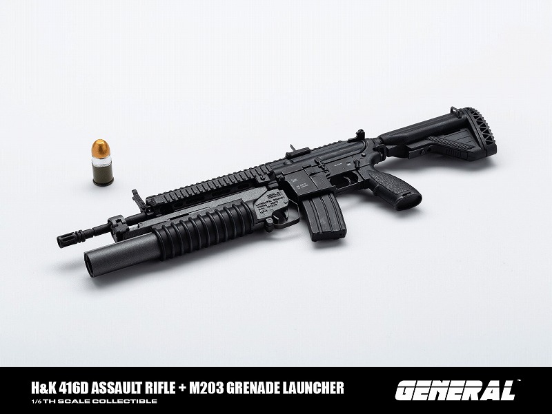 GENERAL 1/6 H&K HK416D アサルトライフル GA-001 / ステア―AUG A3 SA