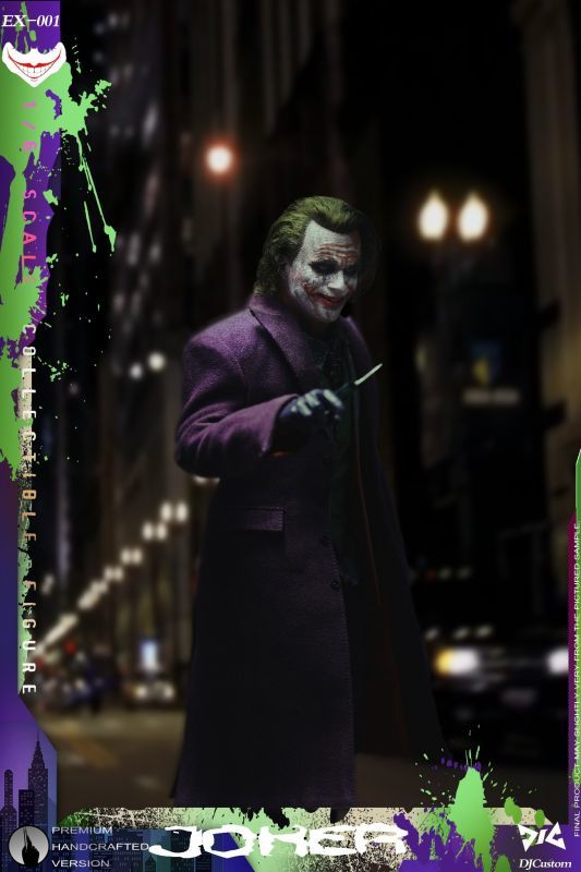 DJ-CUSTOM 1/6 Criminal Joker ジョーカー アクションフィギュア EX 