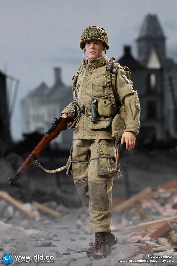 DID 1/12 WWII アメリカ陸軍 第101空挺師団 ライアン XA80001 US Army 