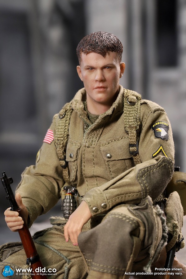 DID 1/12 WWII アメリカ陸軍 第101空挺師団 ライアン XA80001 US Army 101st airborne division  RYAN アクションフィギュア 限定品 *お取り寄せ