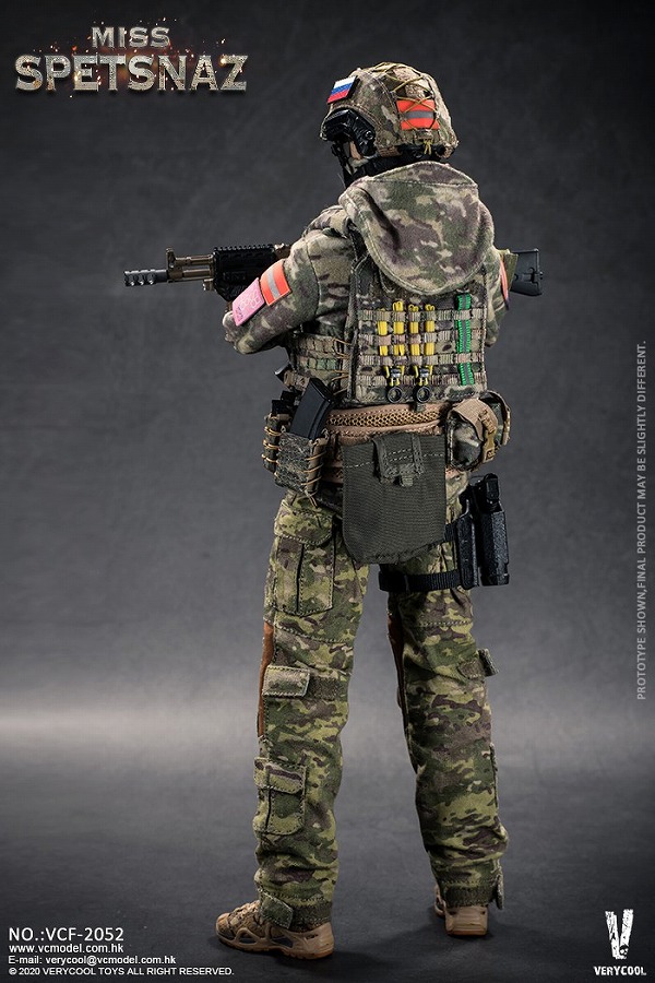 VERYCOOL 1/6 VCF-2052 ロシア特殊部隊 スペツナズ 女性兵 Russian Special Combat Women  Soldier “Miss Spetsnaz” アクションフィギュア