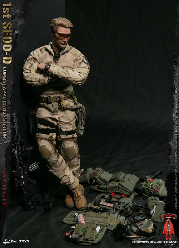 新しい季節 【開封済み】 DAMTOYS 1st 1/6デルタフォース TEAM ASSAULT