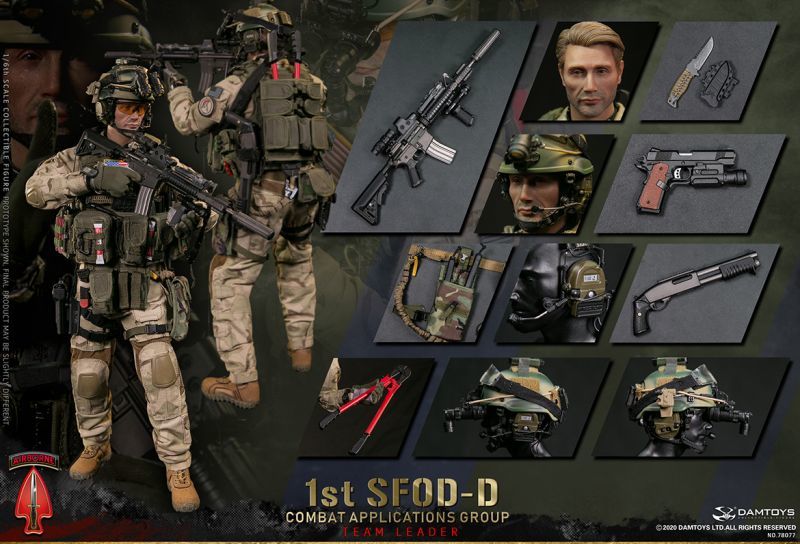 DAMTOYS 1/6 78077 1st SFOD-D 第1特殊部隊デルタ作戦分遣隊 Combat 