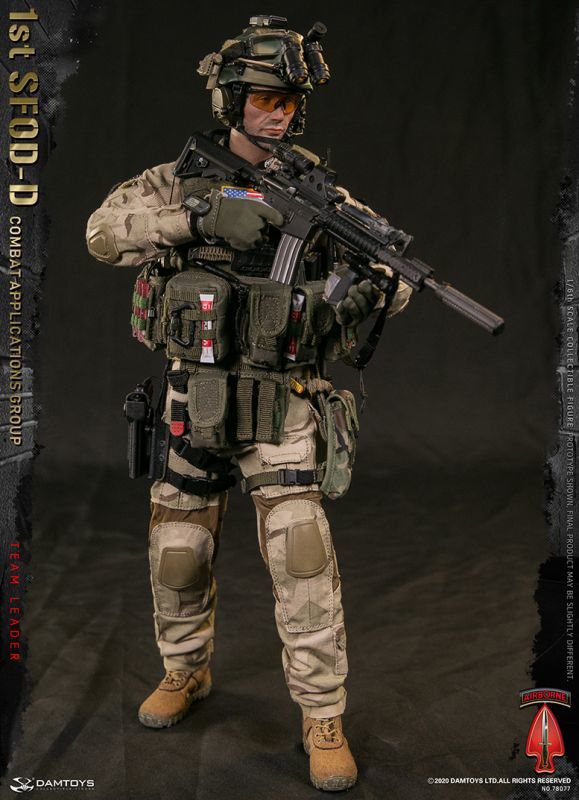 DAMTOYS 1/6 78077 1st SFOD-D 第1特殊部隊デルタ作戦分遣隊 Combat Applications Group TEAM  LEADER アクションフィギュア