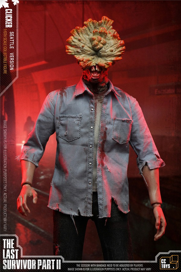 CC TOYS 1/6 The Last Survivor Part 2 - Clicker クリッカー