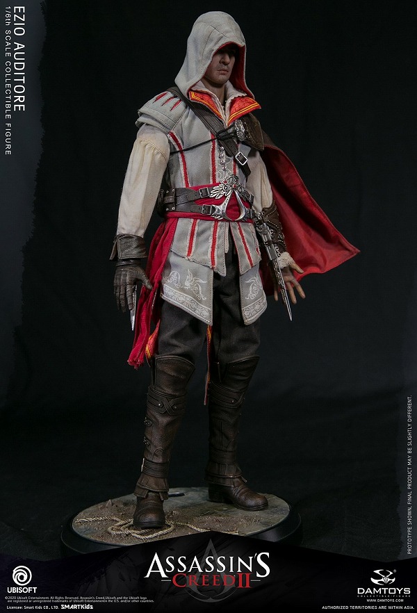 DAMTOYS 1/6 アサシンクリードII エツィオ Ezio アクションフィギュア