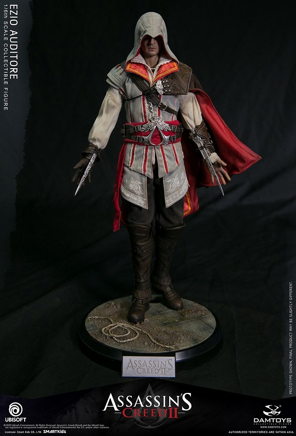 DAMTOYS 1/6 アサシンクリードII エツィオ Ezio アクションフィギュア