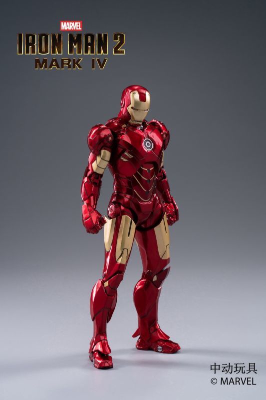 ZD TOYS 1/10 mk4 アイアンマン2 マーク4 フィギュア marvel 中動玩具 中动