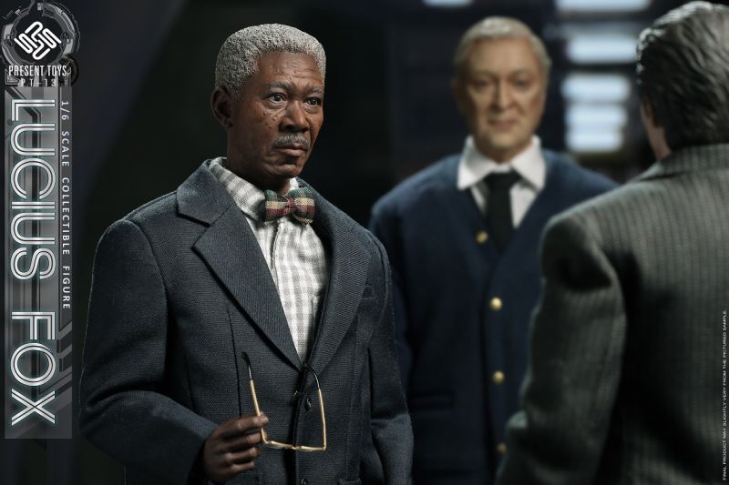 PRESENT TOYS 1/6 PT-sp13 Weapon Master Lucius Fox ルーシャス ...