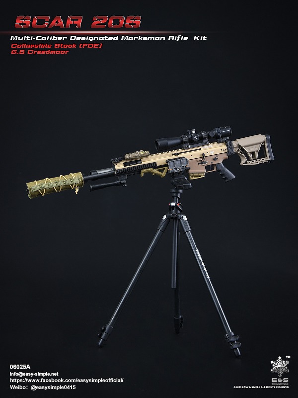 Scope for EASY&SIMPLE 06025 1/6 Scale Action Figure 