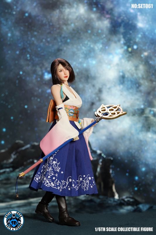 Super Duck 1/6 set061 スペースガール ヘッド＆コスチュームセット 2.0 ユウナ ファイナルファンタジー FFX