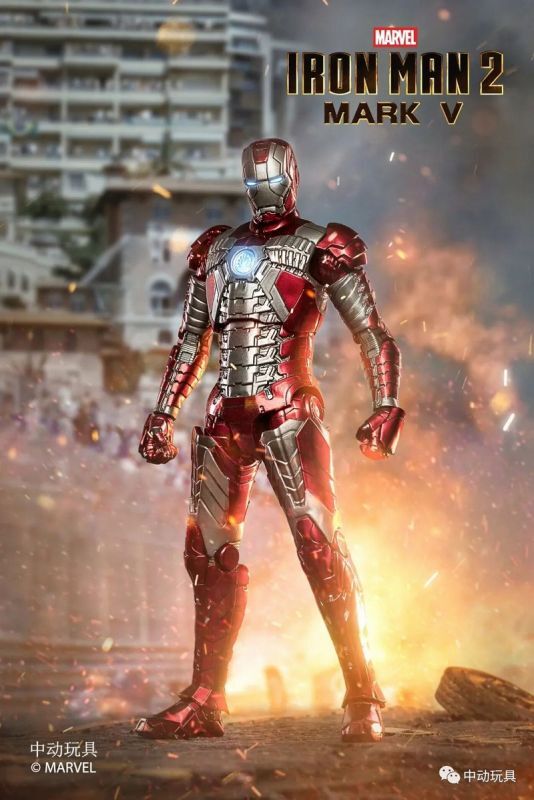 ZD TOYS 1/10 mk5 アイアンマン2 マーク5 フィギュア marvel 中動玩具 中动