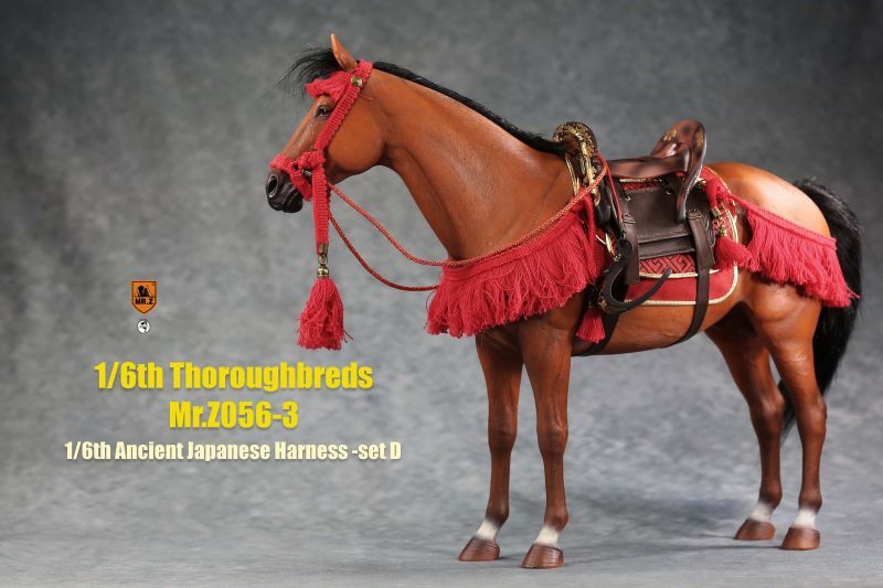 Mr.Z 1/6 戦国時代 武将 馬具 （鞍 鐙 轡） セット 日本 ハーネス 馬 大名 将軍 4種 - 1/6フィギュア通販専門店 トレジャートイズ