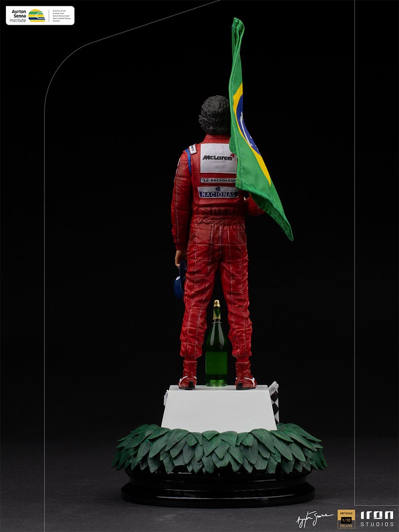 オープニングセール】 アイルトン・セナ 新品 フィギュア ブラジルGP 1