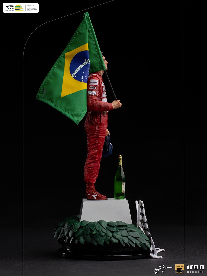 Iron Studio アイルトン・セナ 1991 ブラジルGP 1/10 デラックス 