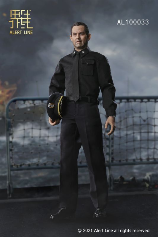 Alert Line 1/6 AL100033 WWII U.S. NAVY Destroyer Commander 第