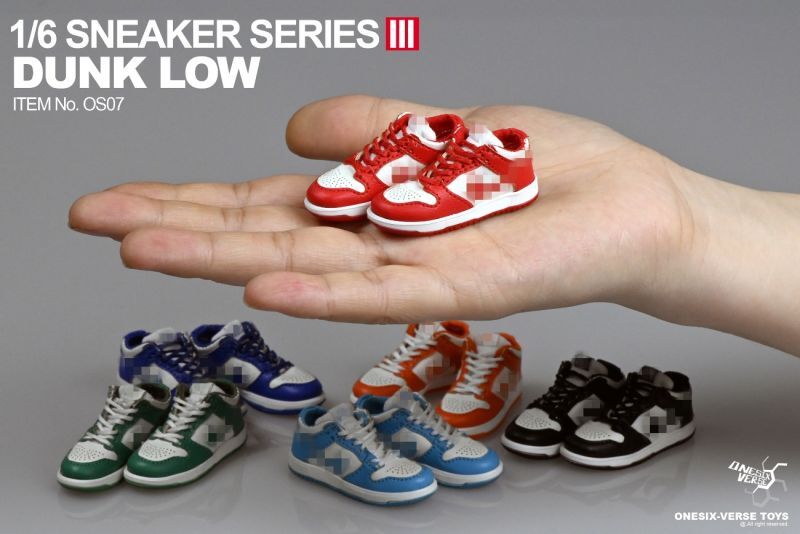 画像1: ONESIX-VERSE TOYS 1/6 Sneaker Series III スニーカー シューズ ダンク OS07 *予約