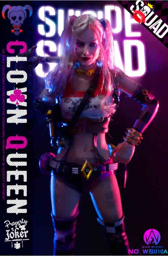 WAR STORY 1/6 WS010A Clown Queen クラウンクィーン ≪スタンダード版≫ アクションフィギュア ハーレイ・クイン  スーサイド・スクワッド ジョーカー