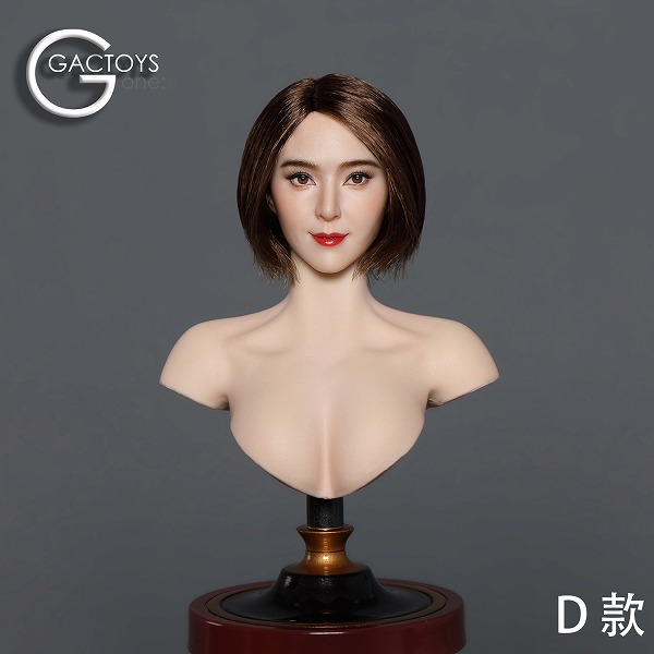 GCTOYS 1/6 GC041 アジア女性ヘッド 4種 アクションフィギュア用