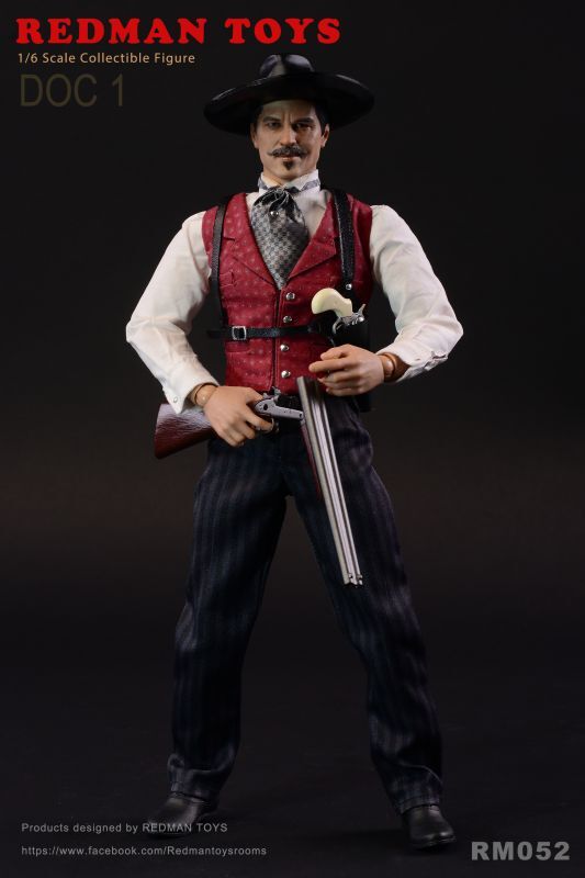 画像1: REDMAN TOYS 1/6 Cowboy Doc 1 アクションフィギュア RM052 *予約