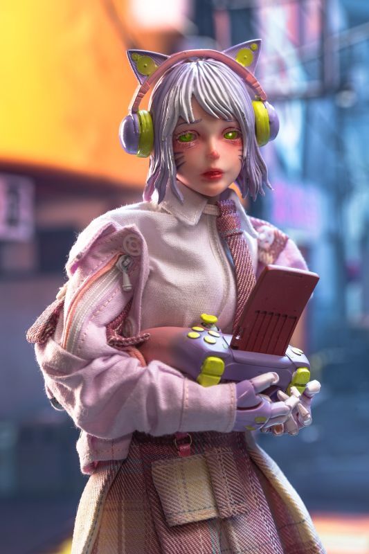 画像1: ART FUTURE 1/6 Hacker - Mida Hoshino アクションフィギュア *予約