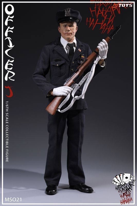 MTOYS MS020 1/6 Police Crown Officer J アクションフィギュア