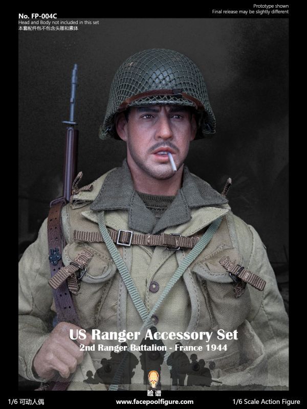 Facepoolfigure 1/6 WWII アメリカ陸軍第2レンジャー大隊 第29歩兵師団 