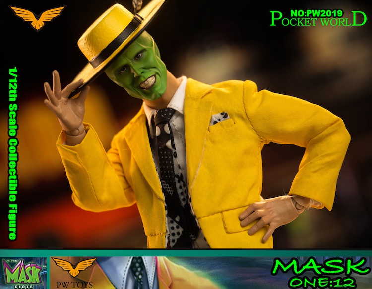 PWTOYS 1/12 PW2019 マスク MASK アクションフィギュア Pocket World 