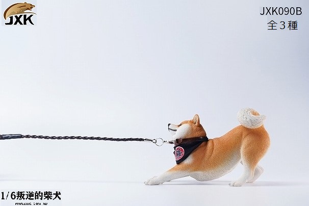 Jxk Studio 1 6 Jxk090b 家に帰りたくない 柴犬 Don T Go Home Shiba Inu 3種 犬 ドッグ イヌ 反逆の犬種