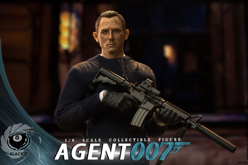 BLACK 8 STUDIO 1/6 BK-003 Agent 007 Bond アクションフィギュア