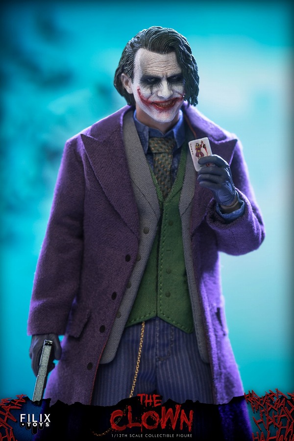 FILIX TOYS 1/12 FX004 THE CLOWN TDK ヘッド2個 joker アクション