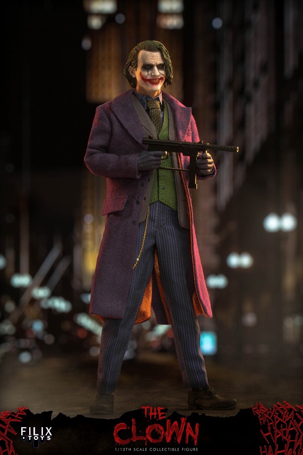 FILIX TOYS 1/12 FX004 THE CLOWN TDK ヘッド2個 joker アクション