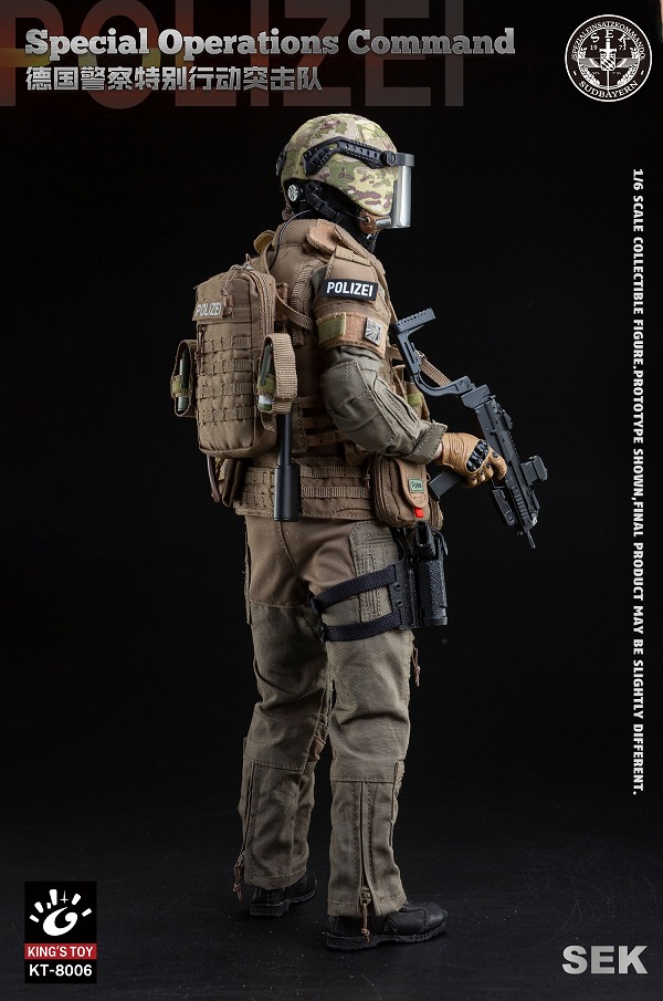 KING'S TOY 1/6 KT-8006 Special Operations Command SKE ドイツ警察 