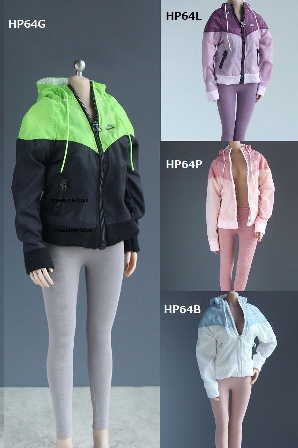 画像1: HotPlus 1/6 女性用 アウトドア ジャケット アクションフィギュア用 HP064 *予約