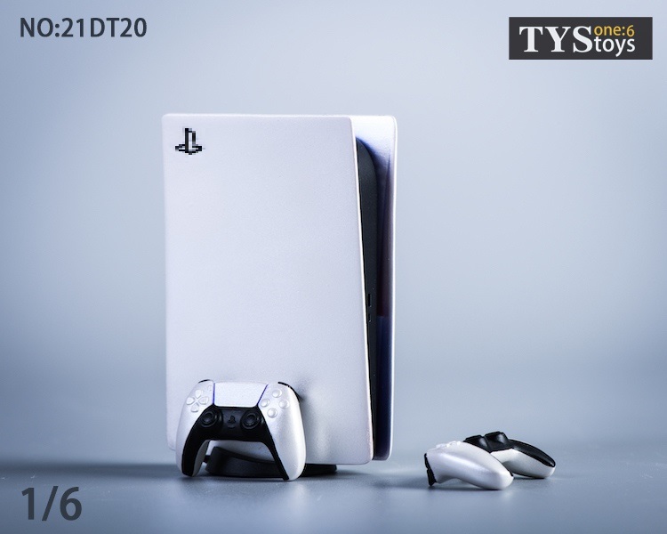 TYSTOYS 1/6 21DT20 ミニチュア アクセサリー PS5 TV game console 
