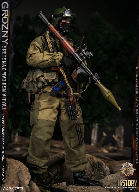 DAMTOYS 1/6 78090 スペツナズ MVD VV OSN Vityaz GROZNY ロシア 連邦