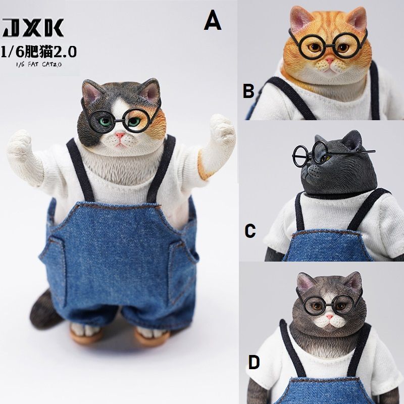 JxK Studio 1/6 JXK103 ぽっちゃり猫 肥猫 Fat Cat 2.0 バージョン 
