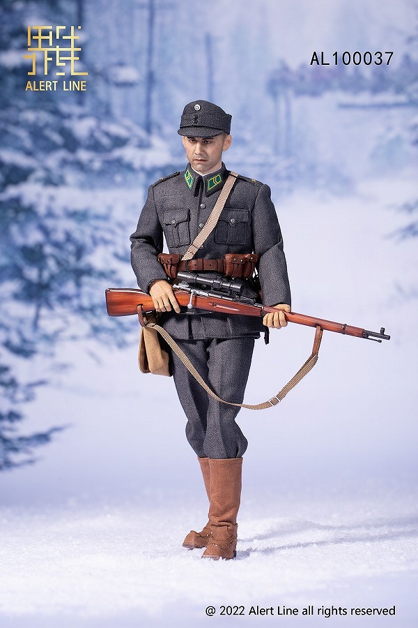 Alert Line 1/6 AL100037 WWII Finnish Army Soldier 第二次世界大戦