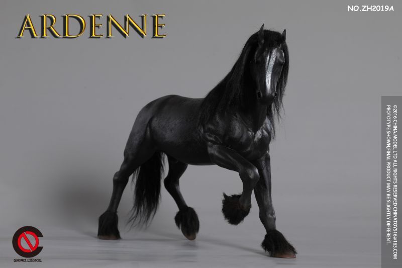 China Model 1/6 アルデンヌ アルデンネ 馬 種 Ardenne ドラフト