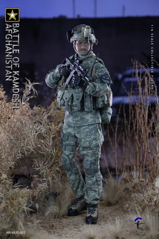 画像1: Acher 1/6 アフガニスタン カムデシュの戦い アクションフィギュア AR-MUS-001 *予約