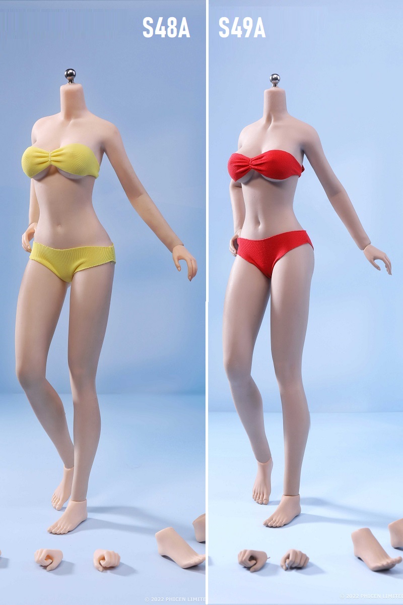 TBLeague 1/12 Scale Super Flexible Female Seamless Action Figure