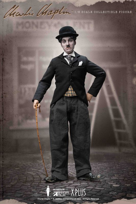 日本製・綿100% チャップリン Chaplin チャーリー 人形 フィギュア