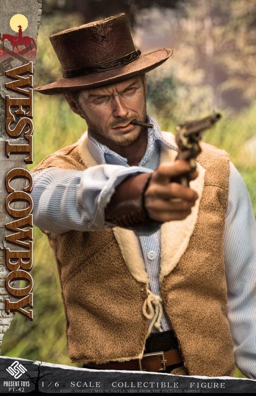 PRESENT TOYS 1/6 West Cowboy アクションフィギュア PT-sp42