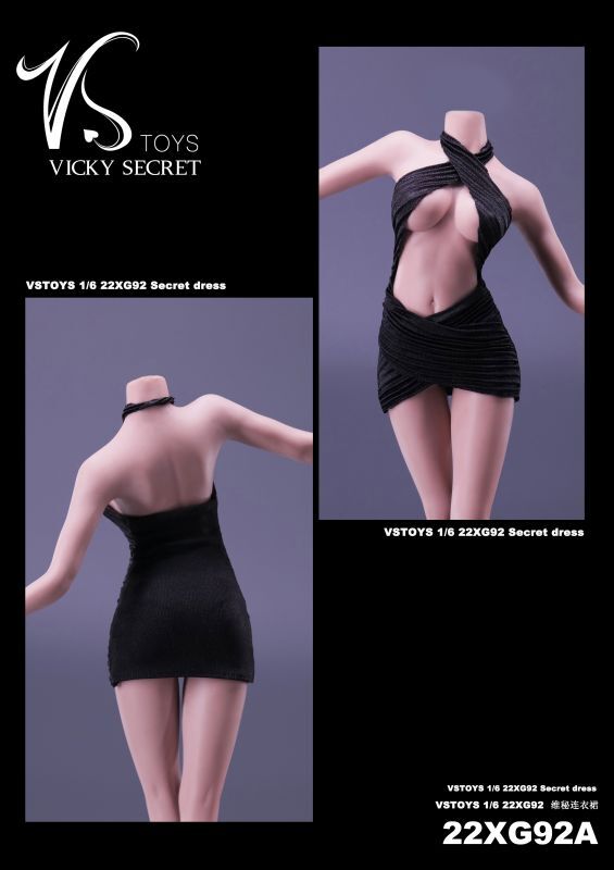 画像2: VSTOYS 1/6 シークレットドレス 女性 アクションフィギュア用 4種 22XG92 *予約